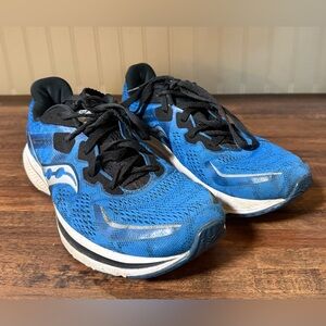 Saucony OMNI 20 Men’s Size 10.5 Royal Blue/Black S20681-30 Running Shoes Sneaker